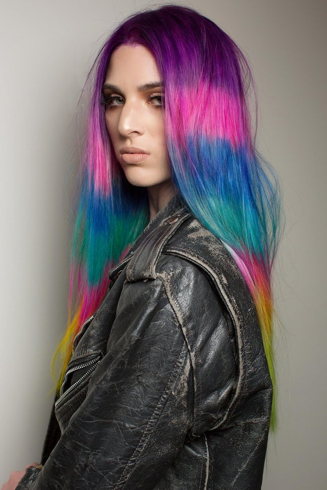 cabelo em color black