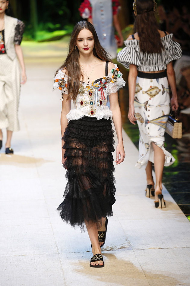 Dolce_Gabbana_  Ready to wear spring summer 2017 MILAN fashion week september 2016