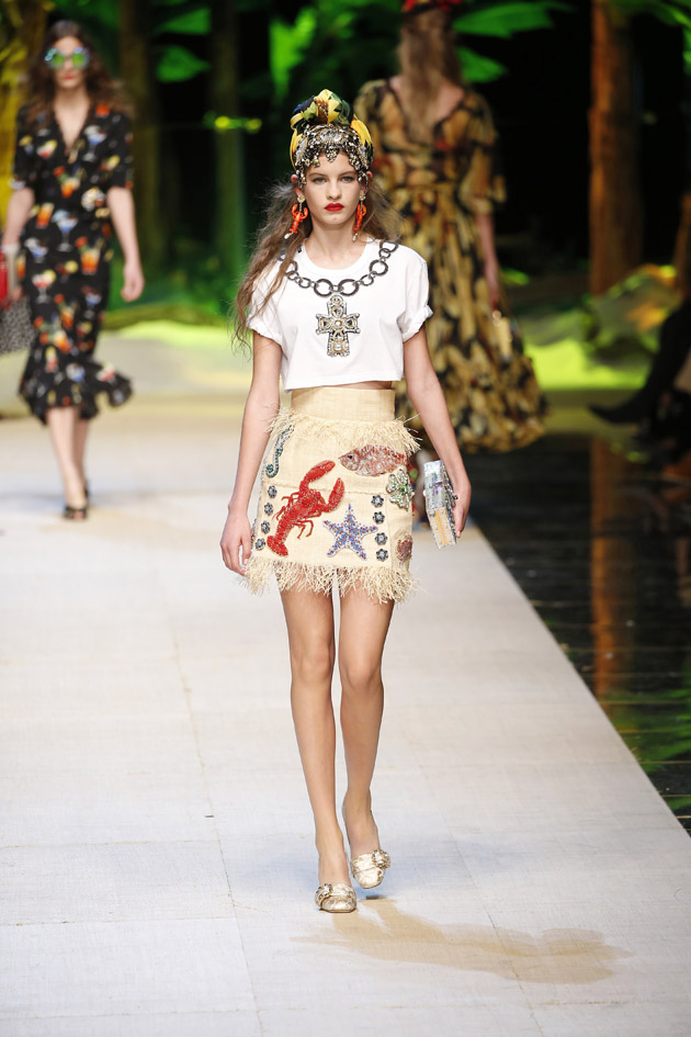 Dolce_Gabbana_  Ready to wear spring summer 2017 MILAN fashion week september 2016