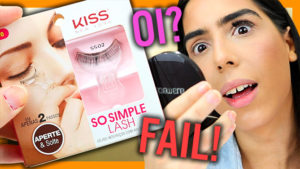 APLICADOR DE CÍLIOS POSTIÇOS… TESTANDO PRODUTOS BIZARROS! ❌
